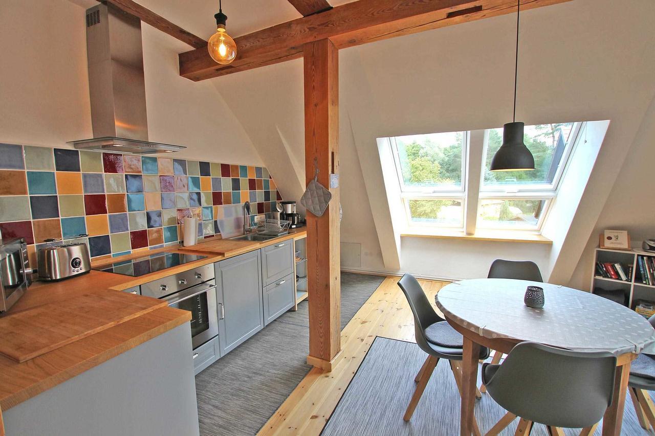 Schwarz Ferienwohnung Im Forsthaus Am See מראה חיצוני תמונה